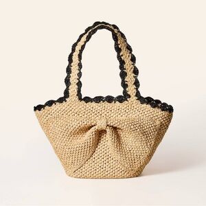 Kate Spade x Target Raffia Bow Tote Bag